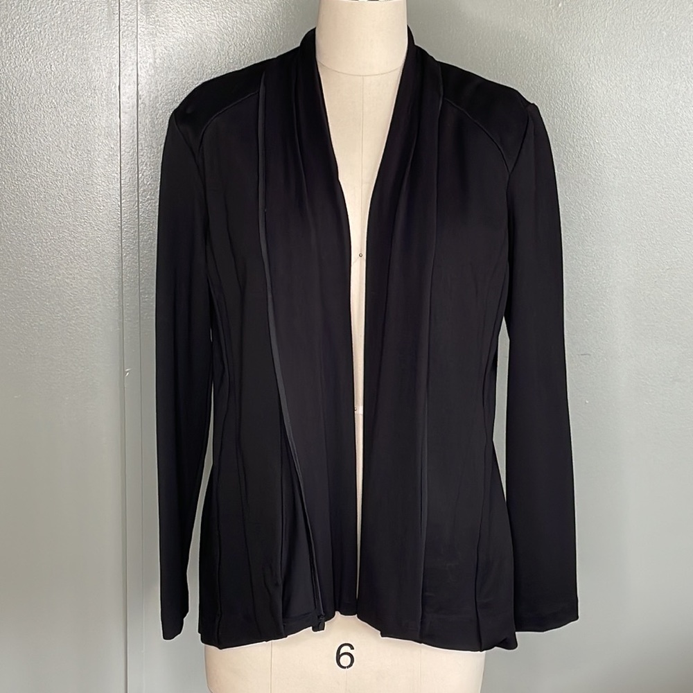H by Halston, black blazer